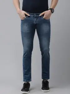 SPYKAR Men Blue Super Skinny Fit Low-Rise Light Fade Stretchable Jeans