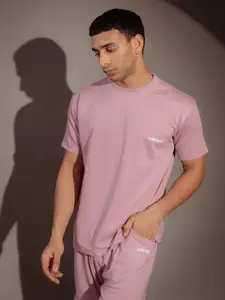 Chkokko Men Pink Outdoor T-shirt