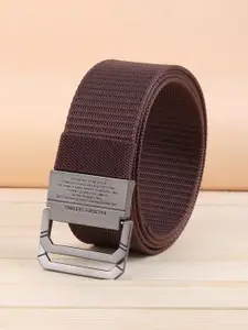 ZORO Men Brown Textured Belt