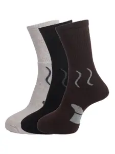 Dollar Socks Men Pack Of 3 Assorted Above Ankle-Length Cotton Socks