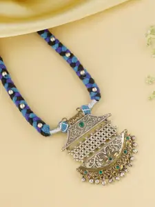 VIRAASI Assorted Gold-Plated Beaded Antique Necklace