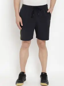 PERFKT-U Men Navy Blue Training or Gym Sports Shorts with e-Dry Technology Technology