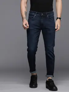 Louis Philippe Jeans Men Blue Slim Fit Low-Rise Stretchable Jeans