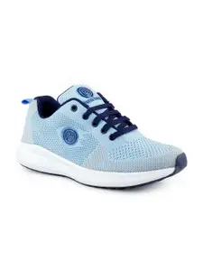 bacca bucci Women Turquoise Blue Mesh Running Non-Marking Shoes