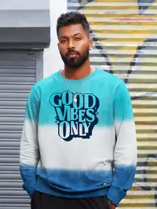 The Souled Store Men Multicoloured Printed Sweatshirt