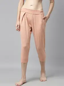 Enamor Women Dry Fit Antimicrobial Capri Yoga Pants E074