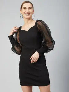 RARE Black Sheath Mini Dress