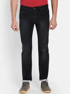 Octave Men Black Solid Stretchable Jeans