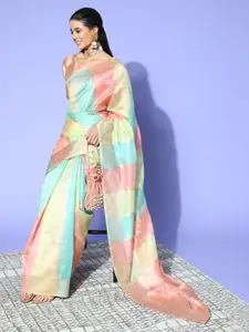 Mitera Ethnic Motifs Saree with Woven Design border
