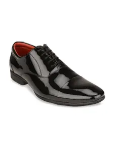 Regal Men Black Patent Leather Formal Oxfords