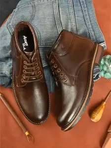 Azzaro Black Men Brown Casual Shoes