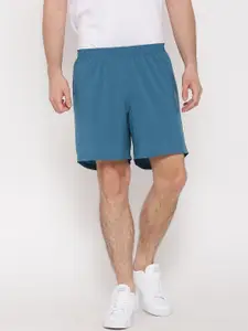 ADIDAS Men Blue RS Solid Running Shorts