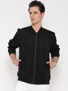 ADIDAS Black Men ID Bomber Sporty Jacket