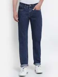 FEVER Men Blue Regular Fit Non Stretchable Cotton Jeans