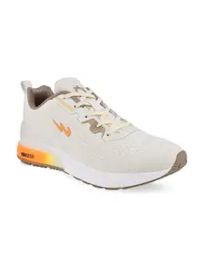 Campus Men Off White Running Sports Shoes