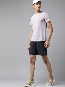 Van Heusen Flex Men Solid Mid Rise Antimicrobial Training Shorts