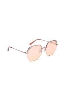 IDEE Women Pink Lens & Rose Gold-Toned Other Sunglasses with UV Protected Lens IDS2779C3SG