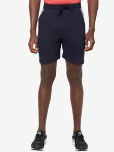 SPORTO Men Navy Solid Blue Shorts