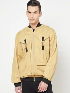 Crimsoune Club Nikhil Thampi Men Khaki Lightweight Outdoor Tailored Jacket