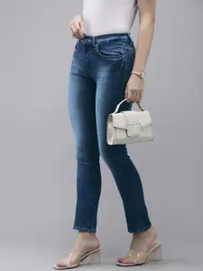 Van Heusen Women Skinny Fit Light Fade Stretchable Jeans