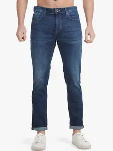 United Colors of Benetton Men Blue Skinny Fit Light Fade Jeans