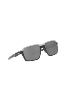 OAKLEY Men Grey UV Protected Rectangle Sunglasses