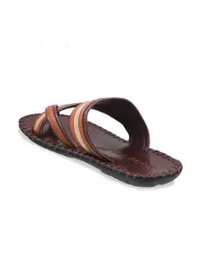 Mochi Men Maroon Comfort Sandals