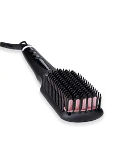 VEGA Women Hair Straightener Brush with Ionic & Thermoprotect Technology VHSB-04