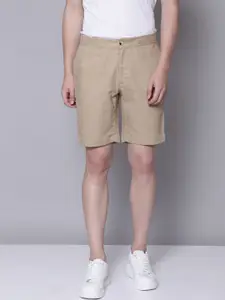 BEN SHERMAN Men Brown Regular Fit Chino Shorts