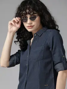 Roadster Women Blue Casual Shirt