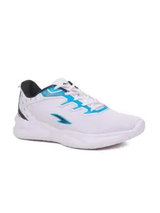 ASIAN Men White Solid Express-13 Mesh Running Shoes