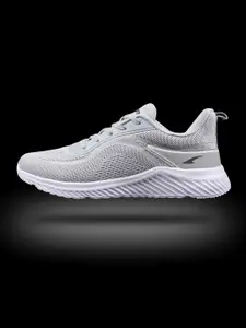 ASIAN Men Grey Mesh Flyknit Delta-20 Running Shoes