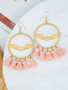 Bellofox Pink Contemporary Drop Earrings