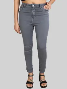 FCK-3 Women Grey Jean High-Rise Stretchable Jeans