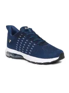 Paragon Men Blue Canvas Running Shoes