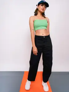 FREAKINS Women Black Relaxed Fit Jeans