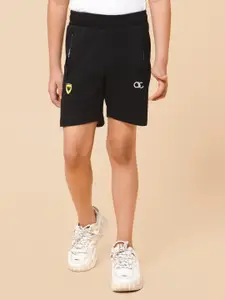 Alan Jones Boys Black Outdoor Shorts