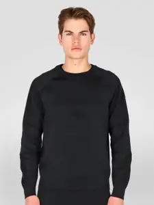 FREESOUL Men Black Printed Sweatshirt