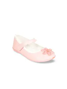 Ajanta Girls Pink Embellished Flats