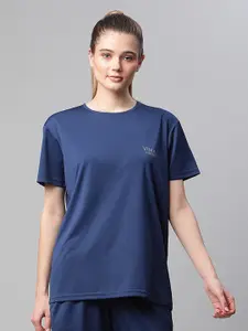 MACK JONNEY JONNEY Women Blue T-shirt