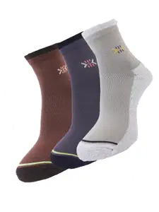 Dollar Socks Men Pack of 3 Assorted Ankle Length Socks
