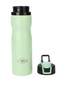 HOOM Green & Black Solid Stainless Steel Water Bottle