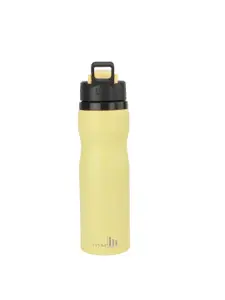 HOOM Yellow Solid Lightweight BPA Free Sipper Water Bottle 710 ml