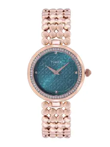 Timex Women Bracelet Style Straps Analogue Watch TWEL13907