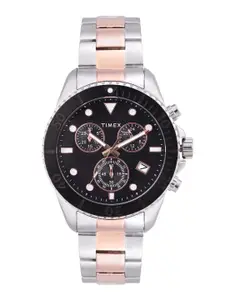 Timex Men Stainless Steel Bracelet Style Straps Analogue Chronograph Watch TWEG20102