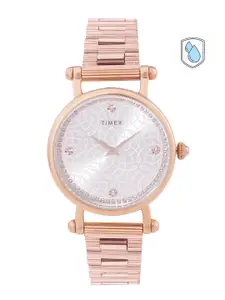 Timex Fria Women Bracelet Style Straps Analogue Watch TWEL14301