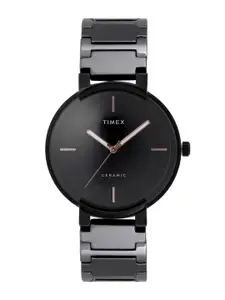 Timex Men Ceramic Bracelet Style Straps Analogue Watch TWEG21202