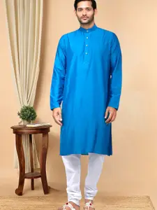 TATTVA Men Blue Kurta