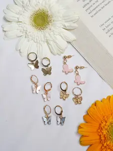 JOKER & WITCH Multicoloured Contemporary Studs Earrings