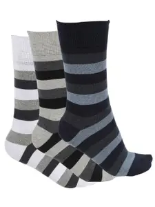 Alvaro Castagnino Men Pack of 3 Patterned Ankle-Length Socks